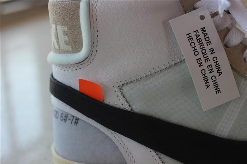 GOD NIKE X OFF-WHITE VIRGIL ABLOH THE TEN BLAZER MID READY